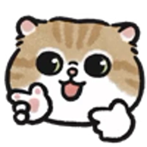 👈 Эмодзи «Cute Cats» для Telegram