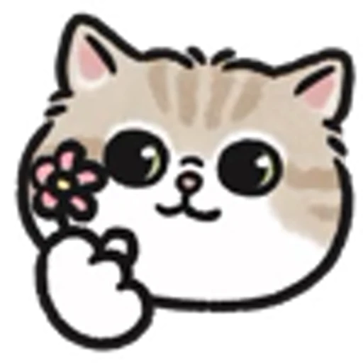 🌸 Эмодзи «Cute Cats» для Telegram