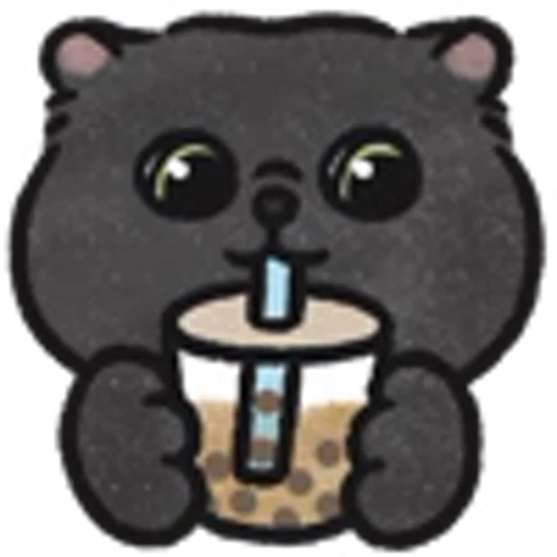 🧋 Эмодзи «Cute Cats» для Telegram