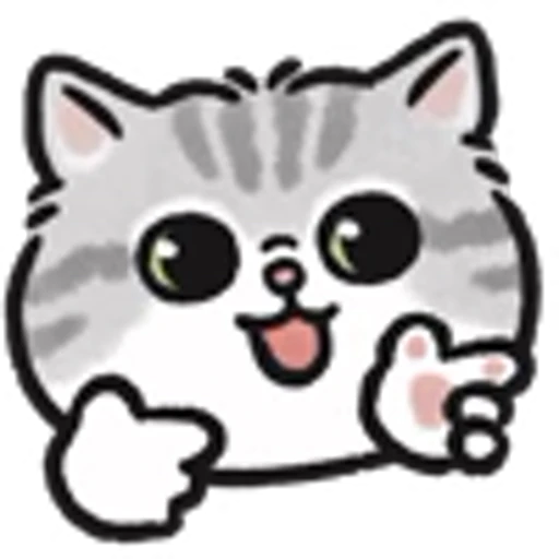 👉 Эмодзи «Cute Cats» для Telegram