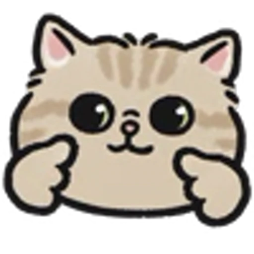 😁 Эмодзи «Cute Cats» для Telegram