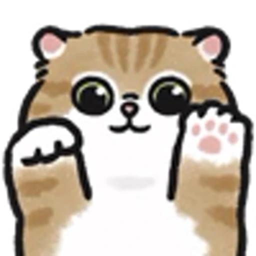 🐾 Эмодзи «Cute Cats» для Telegram