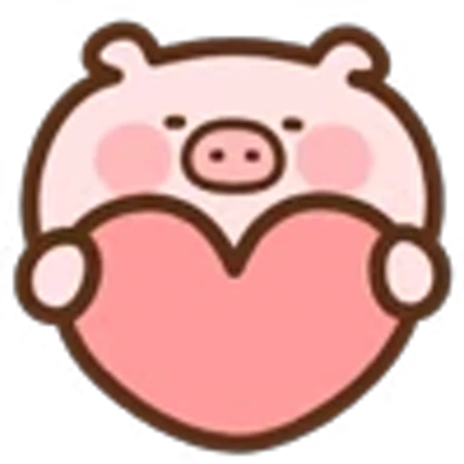 ❤️ Эмодзи «Хрюшка» для Telegram