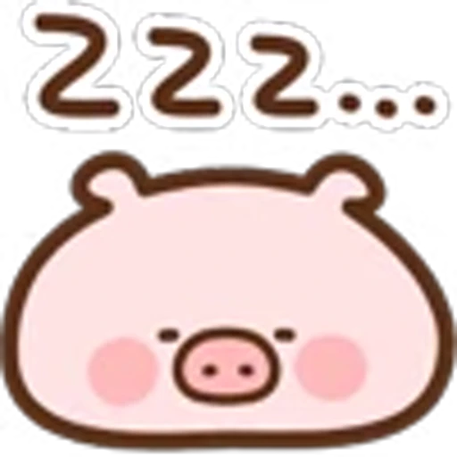 💤 Эмодзи «Хрюшка» для Telegram