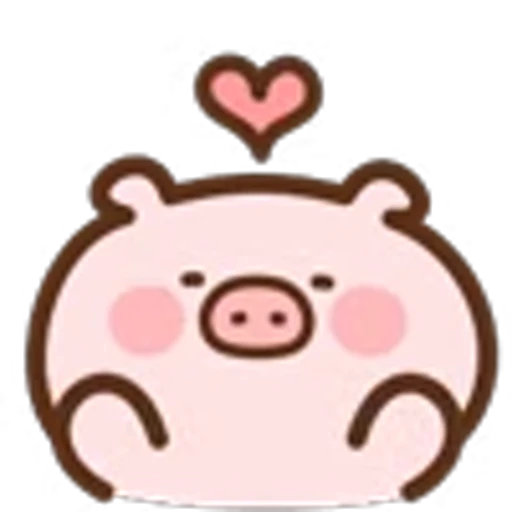 ❤️ Эмодзи «Хрюшка» для Telegram