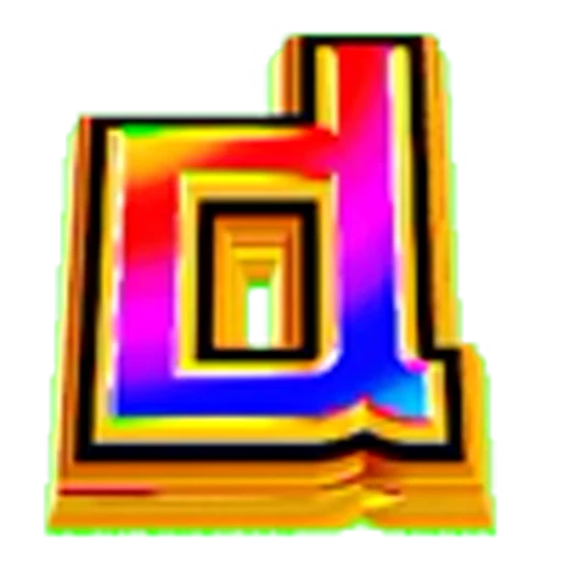 🔡 Эмодзи «Rainbow font» для Telegram
