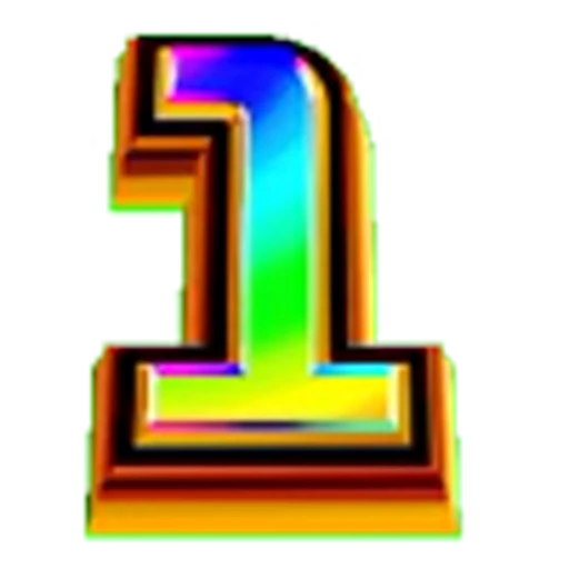 1️⃣ Эмодзи «Rainbow font» для Telegram