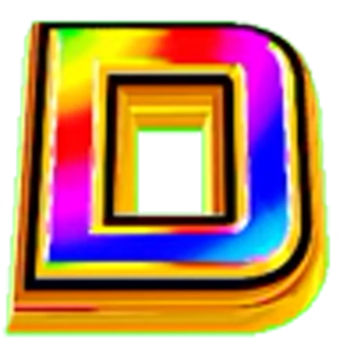 🔠 Эмодзи «Rainbow font» для Telegram