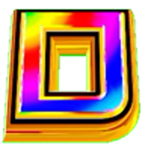 🔠 Эмодзи «Rainbow font» для Telegram