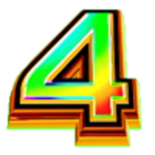 4️⃣ Эмодзи «Rainbow font» для Telegram