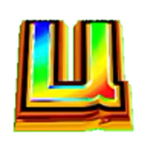 🔡 Эмодзи «Rainbow font» для Telegram