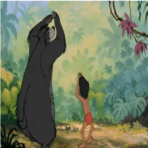 🕺 Стикер «Mowgli» для Telegram