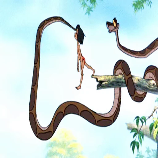 🐍 Стикер «Mowgli» для Telegram