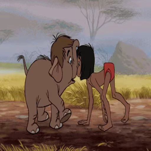 😌 Стикер «Mowgli» для Telegram