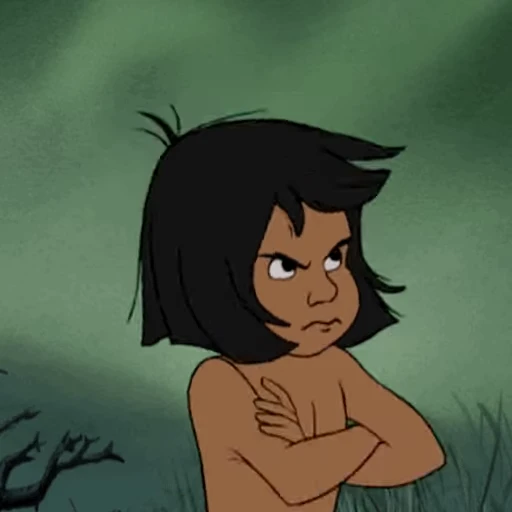 😠 Стикер «Mowgli» для Telegram