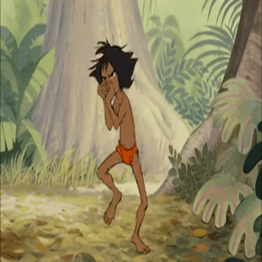 😌 Стикер «Mowgli» для Telegram