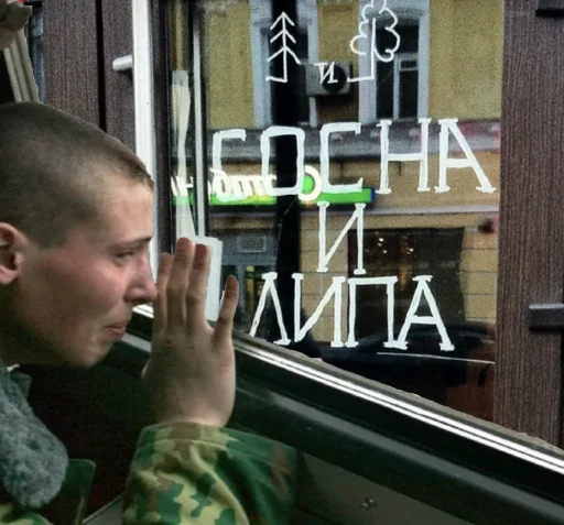 🌲 Стикер «Москва Мобилизованная» для Telegram