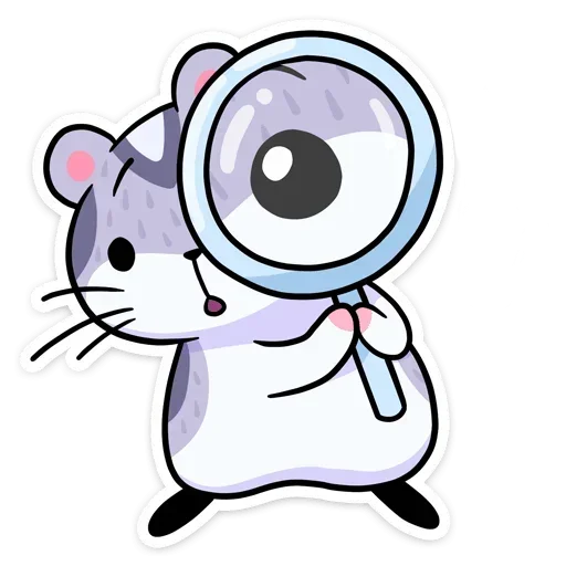 🔎 Стикер «Мох без надписей» для Telegram