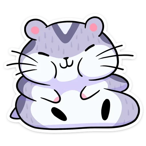 🐹 Стикер «Мох без надписей» для Telegram