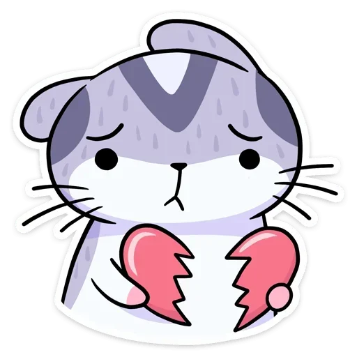 💔 Стикер «Мох без надписей» для Telegram