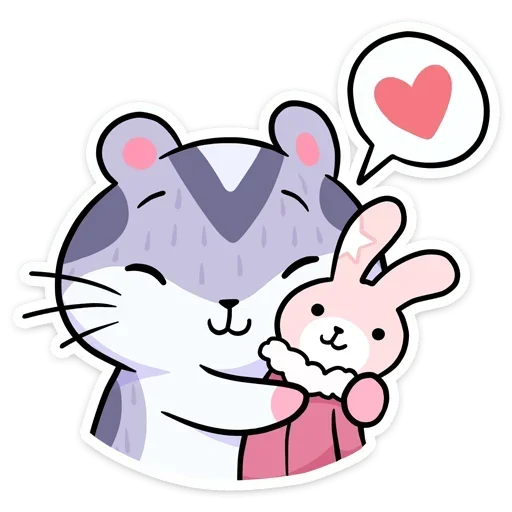 🤗 Стикер «Мох без надписей» для Telegram