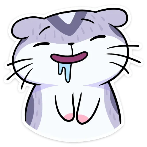🤤 Стикер «Мох без надписей» для Telegram