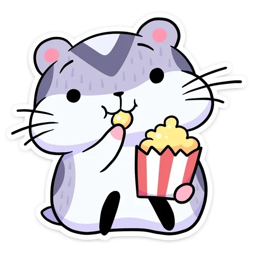 🍿 Стикер «Мох без надписей» для Telegram
