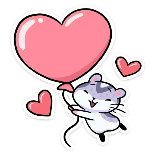 ❤️ Стикер «Мох без надписей» для Telegram