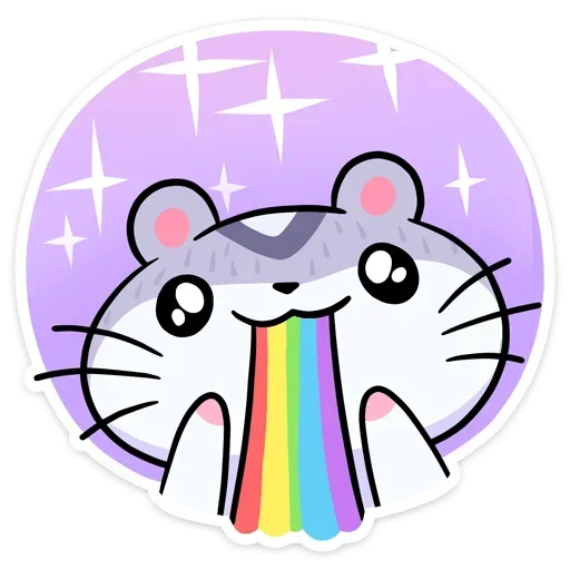🤩 Стикер «Мох без надписей» для Telegram