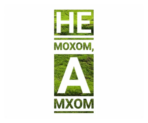 🌲 Стикер «Мох» для Telegram