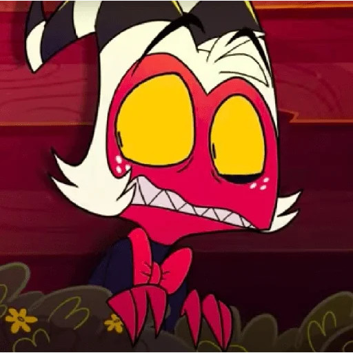 👿 Стикер «Moxy 666 / helluva boss» для Telegram