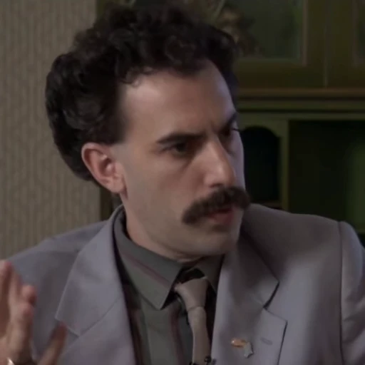 🤩 Стикер «Borat Sagdiyev» для Telegram