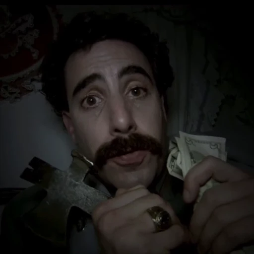 🤩 Стикер «Borat Sagdiyev» для Telegram