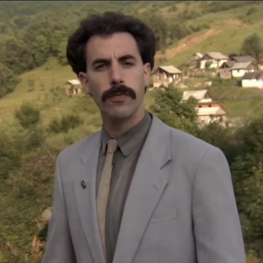 🤩 Стикер «Borat Sagdiyev» для Telegram