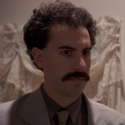 🤩 Стикер «Borat Sagdiyev» для Telegram