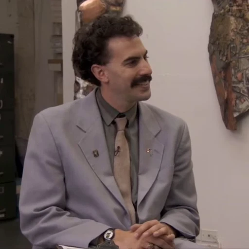 🤩 Стикер «Borat Sagdiyev» для Telegram