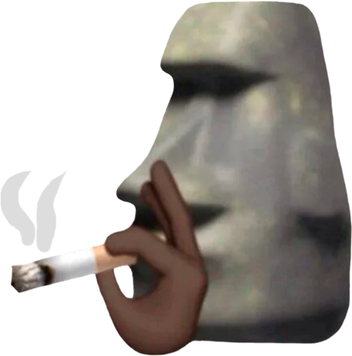🚬 Стикер «Камни» для Telegram
