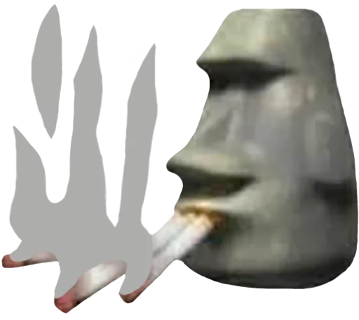 🚬 Стикер «Камни» для Telegram