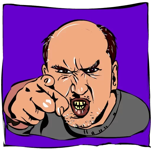 🙁 Стикер «Моя жизнь это комикс» для Telegram