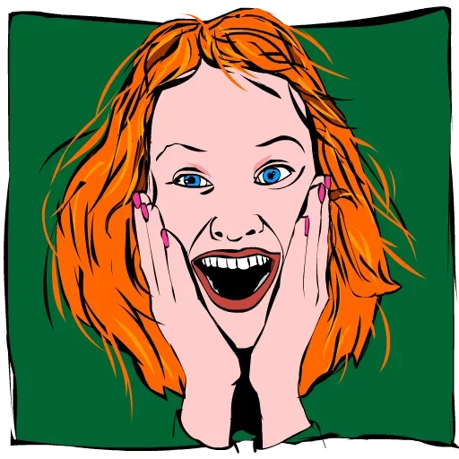😩 Стикер «Моя жизнь это комикс» для Telegram