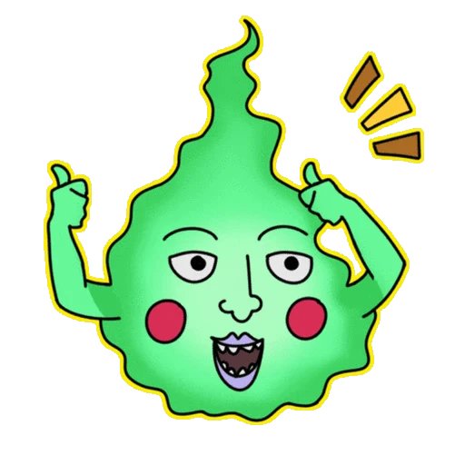 👍 Стикер «Mob Psycho 100» для Telegram