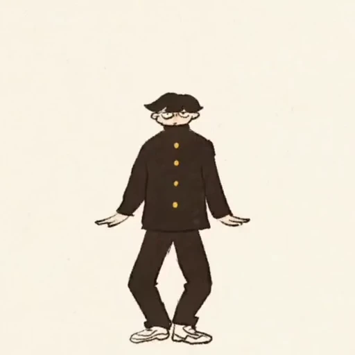 🕺 Стикер «Mob Psycho 100» для Telegram