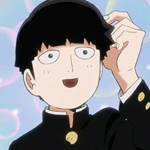 😃 Стикер «Mob Psycho 100» для Telegram