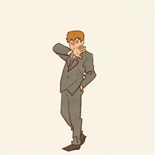 🕺 Стикер «Mob Psycho 100» для Telegram