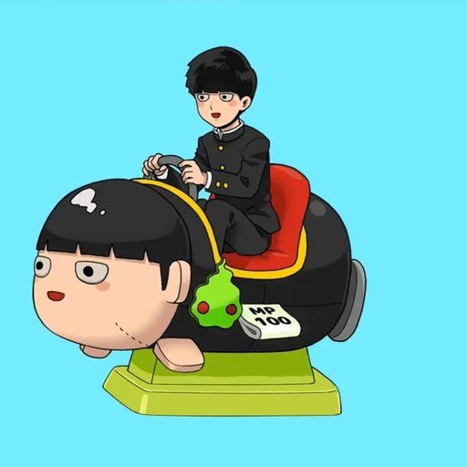 😑 Стикер «Mob Psycho 100» для Telegram