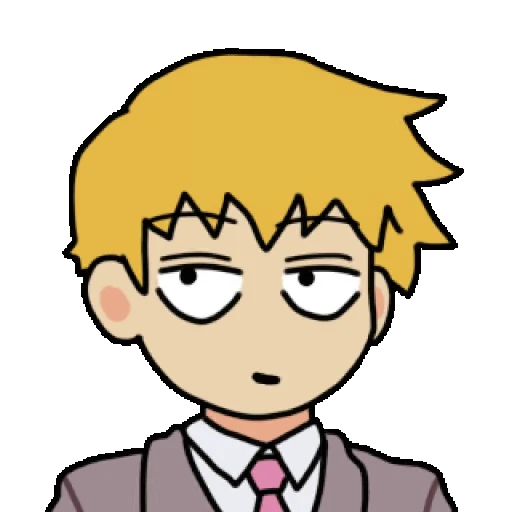 😏 Стикер «Mob Psycho 100» для Telegram