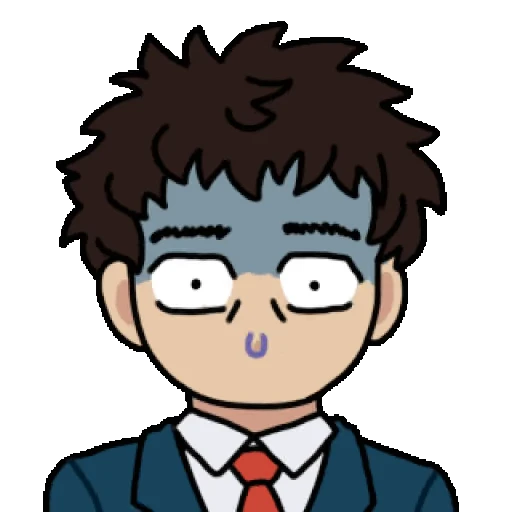 😰 Стикер «Mob Psycho 100» для Telegram