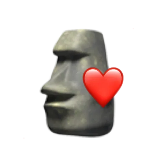 😚 Стикер «Мои Моайи» для Telegram