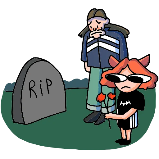 🪦 Эмодзи «Mr. & Mrs. Преколер» для Telegram