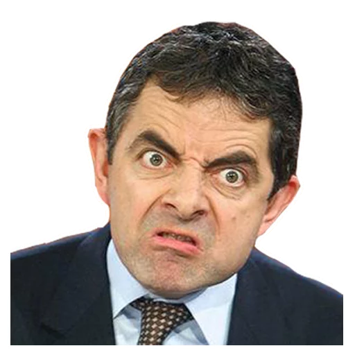 😠 Стикер «Мистер Бин» для Telegram